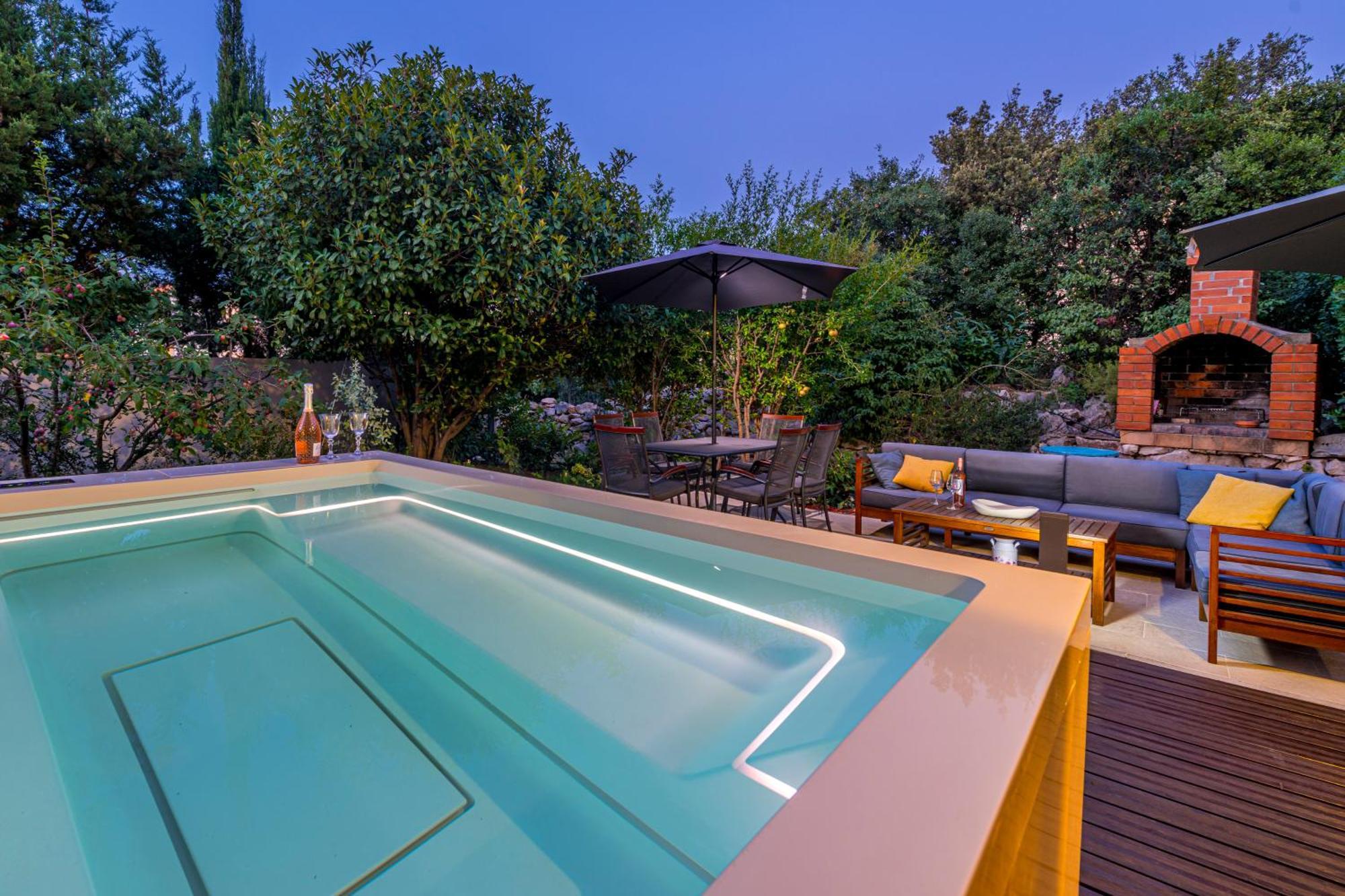 דוברובניק Apartment With Terrace And Mini Pool Green Gold מראה חיצוני תמונה